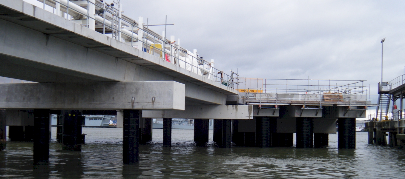 Pile Protection System installed on Fuel Terminal